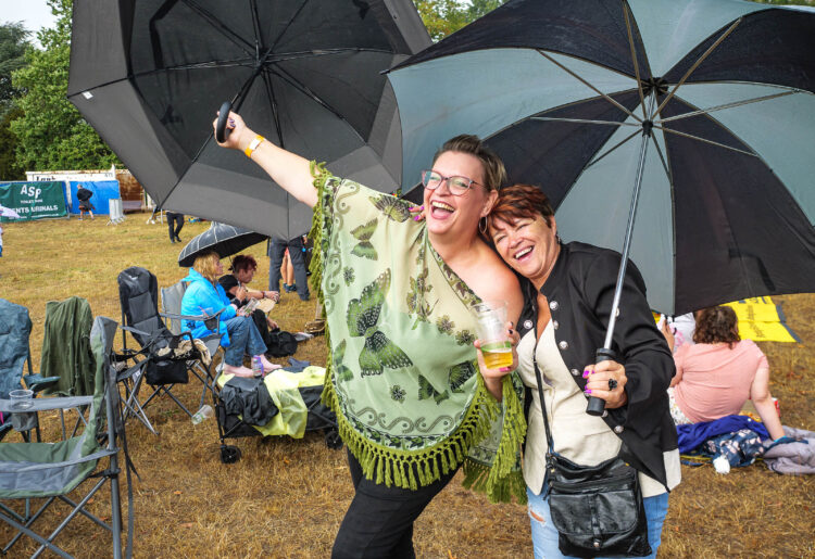 Wokingham Festival 2026, festival goers enjoying the fun. Picture: Andrew Merritt